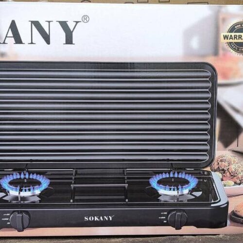 Double sokany gas cooker