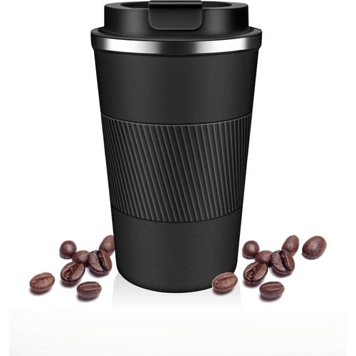Premium Flip-Lid Thermal Cup Stainless Steel, Leak-Proof Keep Tea & Hot Coffee Warm, Cold Drinks Chilled All Day